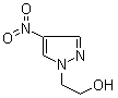 structure of CAS# 42027-81-6, 1-(2-Hydroxyethyl)-4-nitro-1H-pyrazole