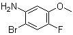 structure of CAS# 420786-92-1, 2-溴-4-氟-5-甲氧基苯胺