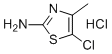 structure of CAS# 42212-83-9, 2-氨基-5-氯-4-甲基-1,3-噻唑盐酸盐