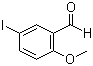 structure of CAS# 42298-41-9, 2-甲氧基-5-碘苯甲醛