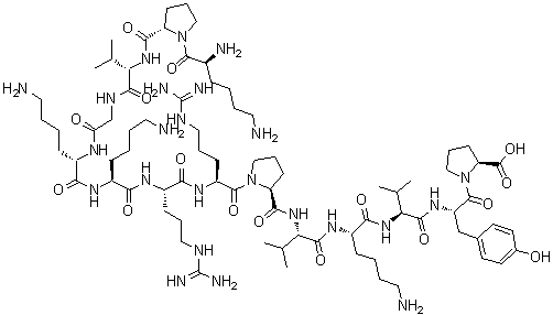 CAS # 4237-93-8, Corticotropin-(11-24)-tetradecapeptide, Human ACTH(11-24), alpha11-24-ACTH, beta11-24-ACTH