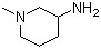 structure of CAS# 42389-57-1, 3-Amino-1-methylpiperidine
