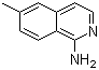 structure of CAS# 42398-74-3, 1-Amino-6-methylisoquinoline