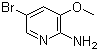 structure of CAS# 42409-58-5, 2-氨基-3-甲氧基-5-溴吡啶