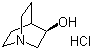 CAS # 42437-96-7, (R)-3-Quinuclidinol hydrochloride, (R)-(-)-3-Hydroxyguinuclidine hydrochloride, 1-Azabicyclo[2.2.2]octane-3-one hydrochloride
