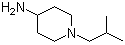 1-Isobutyl-4-piperidinamine molecular structure (CAS 42450-36-2)