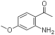 structure of CAS# 42465-53-2, 2'-Amino-4'-methoxyacetophenone