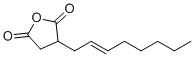 2-Octenylsuccinic anhydride molecular structure (CAS 42482-06-4)