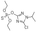 structure of CAS# 42509-80-8, Isazofos