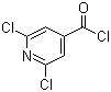 structure of CAS# 42521-08-4, 2,6-二氯吡啶-4-甲酰氯