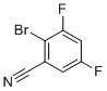 structure of CAS# 425379-37-9, 2-Bromo-3,5-difluorobenzonitrile