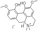 structure of CAS# 4277-43-4, Magnoflorine iodide