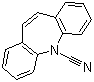 structure of CAS# 42787-75-7, 5-氰基-5H-二苯并[b,f]氮杂卓