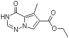 structure of CAS# 427878-70-4, 5-甲基-4-氧代-3,4-二氢吡咯并[1,2-f][1,2,4]三嗪-6-羧酸乙酯