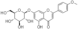 CAS 登录号：4291-60-5, 香清兰苷