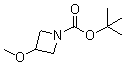 structure of CAS# 429669-07-8, 3-甲氧基吖丁啶-1-羧酸叔丁酯