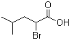 structure of CAS# 42990-24-9, 2-Bromo-4-methylpentanoic acid