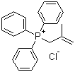 structure of CAS# 4303-59-7, (2-甲基烯丙基)三苯基氯化膦