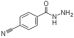 structure of CAS# 43038-36-4, 4-Cyanobenzohydrazide