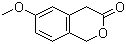structure of CAS# 43088-72-8, 1,4-Dihydro-6-methoxy-3H-2-benzopyran-3-one