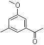structure of CAS# 43113-94-6, 1-(3-Methoxy-5-methylphenyl)ethanone