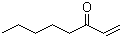 structure of CAS# 4312-99-6, 1-辛烯-3-酮