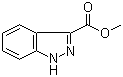 structure of CAS# 43120-28-1, 1H-吲唑-3-羧酸甲酯