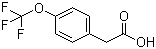 structure of CAS# 4315-07-5, 4-(三氟甲氧基)苯乙酸