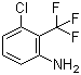 structure of CAS# 432-21-3, 2-Amino-6-chlorobenzotrifluoride