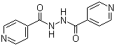 structure of CAS# 4329-75-3, 1,2-Diisonicotinoylhydrazine