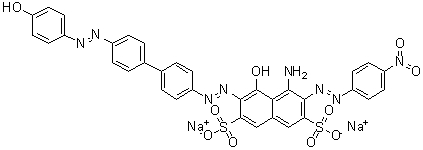 structure of CAS# 4335-09-5, 直接绿 2B