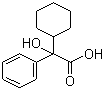 structure of CAS# 4335-77-7, 2-环己基-2-羟基苯乙酸