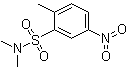 structure of CAS# 433695-36-4, N,N,2-Trimethyl-5-nitrobenzenesulfonamide