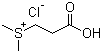 structure of CAS# 4337-33-1, (2-羧乙基)二甲基氯化锍