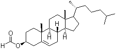 structure of CAS# 4351-55-7, 胆甾烯基甲酸酯