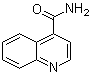 structure of CAS# 4363-95-5, 4-Quinolinecarboxamide