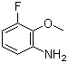 structure of CAS# 437-83-2, 3-Fluoro-2-methoxyaniline