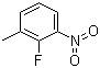 structure of CAS# 437-86-5, 2-氟-3-硝基甲苯