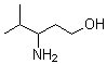 structure of CAS# 4379-15-1, 3-Amino-4-methyl-1-pentanol