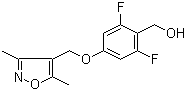 CAS # 438049-85-5, 4-[(3,5-Dimethyl-4-isoxazolyl)methoxy]-2,6-difluorobenzenemethanol