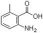 structure of CAS# 4389-50-8, 2-Amino-6-methylbenzoic acid