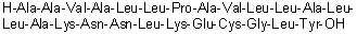 CAS # 439223-21-9, L-Alanyl-L-alanyl-L-valyl-L-alanyl-L-leucyl-L-leucyl-L-prolyl-L-alanyl-L-valyl-L-leucyl-L-leucyl-L-alanyl-L-leucyl-L-leucyl-L-alanyl-L-lysyl-L-asparaginyl-L-asparaginyl-L-leucyl-L-lysyl-L-alpha-glutamyl-L-cysteinylglycyl-L-leucyl-L-tyrosine