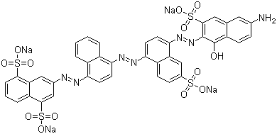 structure of CAS# 4399-55-7, Direct Blue 71