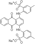 structure of CAS# 4403-90-1, Acid Green 25
