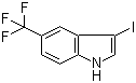 CAS # 440363-05-3, 3-Iodo-5-trifluoromethyl-1H-indole