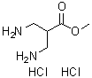 structure of CAS# 440644-06-4, 3-氨基-2-(氨基甲基)丙酸甲酯二盐酸盐