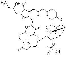 structure of CAS# 441045-17-6, Eribulin mesylate