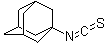 structure of CAS# 4411-26-1, 1-Adamantyl isothiocyanate