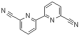 structure of CAS# 4411-83-0, [2,2'-Bipyridine]-6,6'-dicarbonitrile
