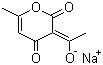 structure of CAS# 4418-26-2, Sodium dehydroacetate